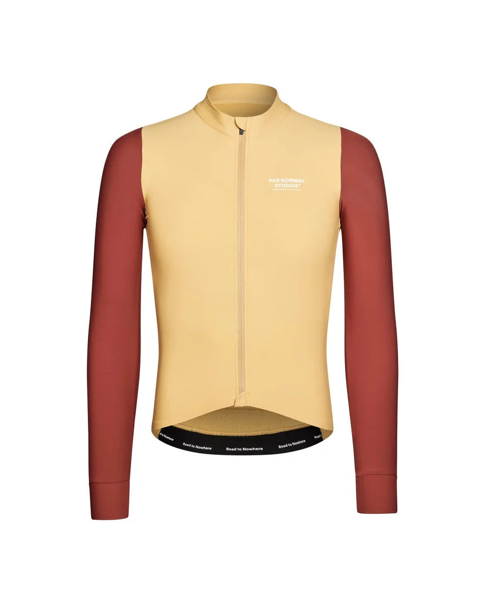 PAS NORMAL STUDIOS Mechanism Long Sleeve Jersey Camel / Maroon Men